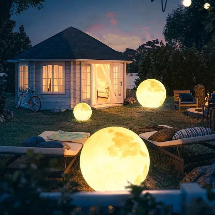 3D Moon Indoor & Outdoor Floor Lamp 3D Moon Indoor & Outdoor Floor Lamp